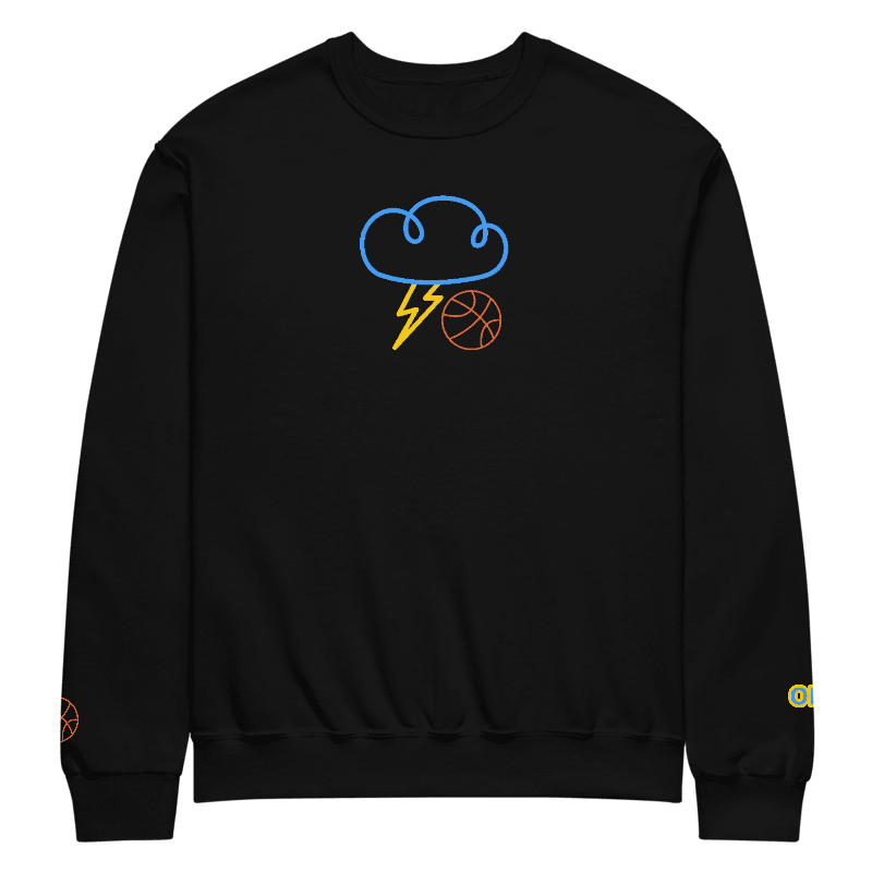 “Thunderstorm City FAN ART” Dribble Crewneck Sweater