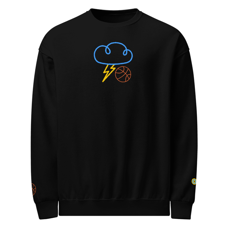 “Thunderstorm City FAN ART” Dribble Crewneck Sweater
