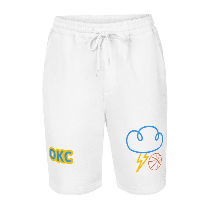 “OKC Thunder Cloud Strike FAN ART” Sweatshorts