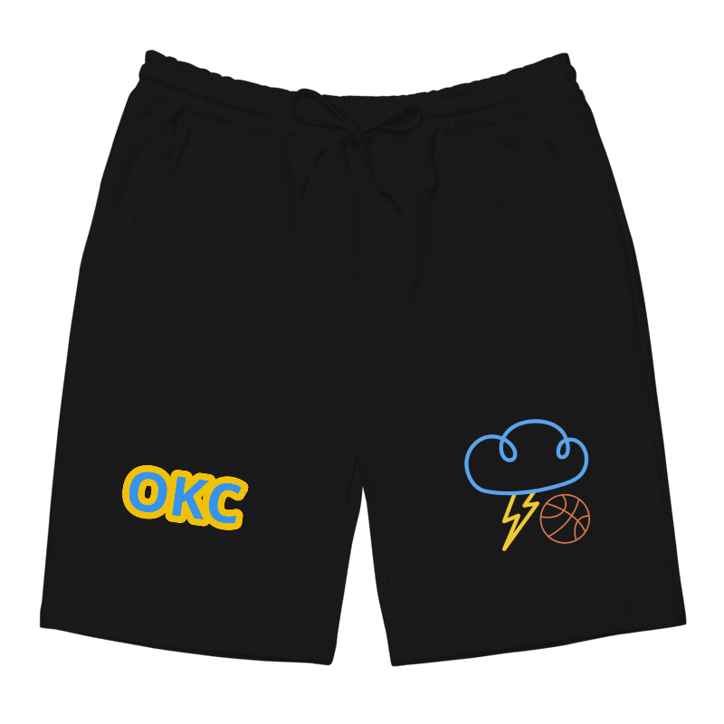 “OKC Thunder Cloud Strike FAN ART” Sweatshirts - Black