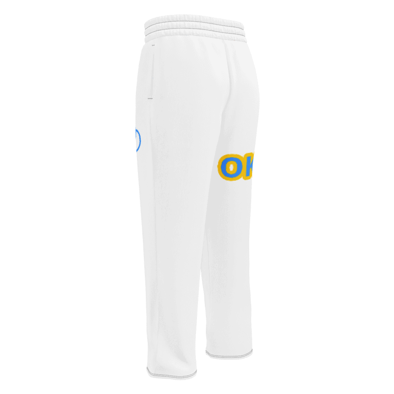 “OKC Thunder City FAN ART” Neon Cloud Joggers – Basketball Sweatpants